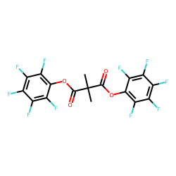 Dimethylmalonic acid, dipentafluorophenyl ester