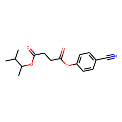 Succinic acid, 3-methylbut-2-yl 4-cyanophenyl ester