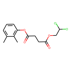 Succinic acid, 2,2-dichloroethyl 2,3-dimethylphenyl ester