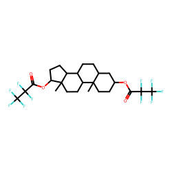 5«alpha»-Androstane-3«alpha»,17«beta»-diol, bis(pentafluoropropionate)