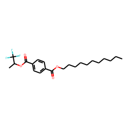 Terephthalic acid, 1,1,1-trifluoroprop-2-yl undecyl ester