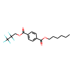Terephthalic acid, hexyl 2,2,3,3,3-pentafluoropropyl ester