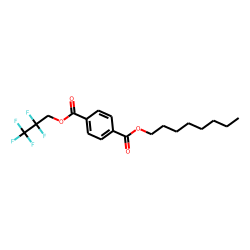 Terephthalic acid, 2,2,3,3,3-pentafluoropropyl octyl ester