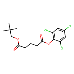 Glutaric acid, 2,4,6-trichlorophenyl neopentyl ester