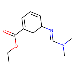 3-Amino-2,3-dihydrobenzoic acid, N-dimethylaminomethylene-, ethyl ester