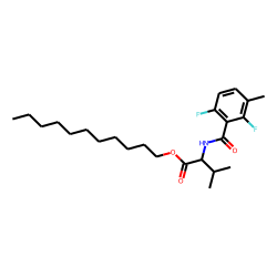 L-Valine, N-(2,6-difluoro-3-methylbenzoyl)-, undecyl ester