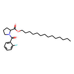 L-Proline, N-(2-fluorobenzoyl)-, tetradecyl ester