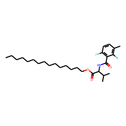 L-Valine, N-(2,6-difluoro-3-methylbenzoyl)-, pentadecyl ester