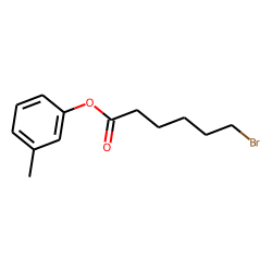 6-Bromohexanoic acid, 3-methylphenyl ester