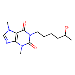 Xanthine, 1-(5'-hydroxyhexyl)-3,7-dimethyl