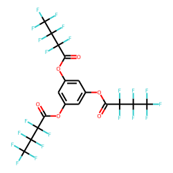 Phloroglucinol, tris(heptafluorobutyrate)