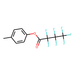 4-Methylphenol, heptafluorobutyrate