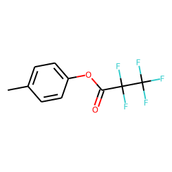 4-Methylphenol, pentafluoropropionate
