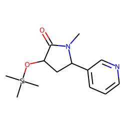 trans-3'-Hydroxycotinine, trimethylsilyl ether