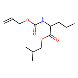 l-Norvaline, N-allyloxycarbonyl-, isobutyl ester