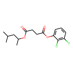 Succinic acid, 2,3-dichlorophenyl 4-methylpent-2-yl ester