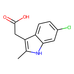 Indole-3-acetic acid, 6-chloro-2-methyl-
