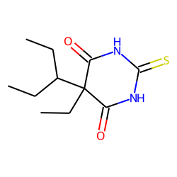 5-Ethyl-5(1-ethylpropyl) 2-thiobarbituric acid