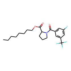 L-Proline, N-(3-fluoro-5-trifluoromethylbenzoyl)-, octyl ester