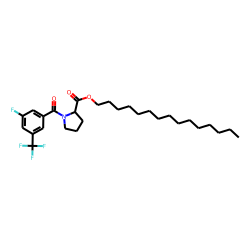L-Proline, N-(3-fluoro-5-trifluoromethylbenzoyl)-, pentadecyl ester
