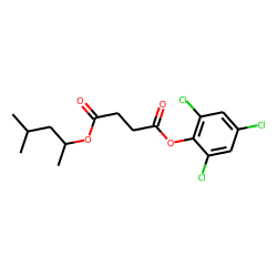 Succinic acid, 2,4,6-trichlorophenyl 4-methylpent-2-yl ester