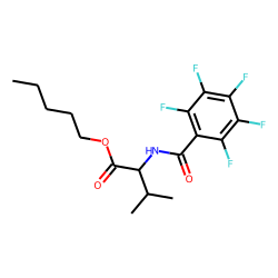 L-Valine, N-pentafluorobenzoyl-, pentyl ester
