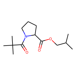 L-Proline, N-pivaloyl-, isobutyl ester