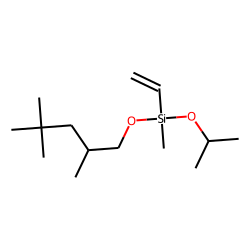 Silane, methylvinyl(2,4,4-trimethylpentyloxy)isopropoxy-