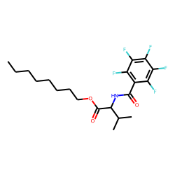 L-Valine, N-pentafluorobenzoyl-, octyl ester