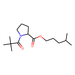 L-Proline, N-pivaloyl-, isohexyl ester