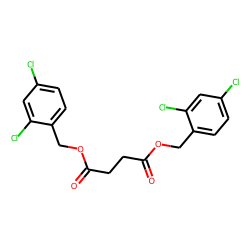 Succinic acid, di(2,4-dichlorobenzyl) ester