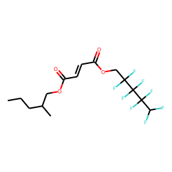Fumaric acid, 2-methylpentyl 2,2,3,3,4,4,5,5-octafluoropentyl ester