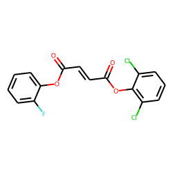 Fumaric acid, 2,6-dichlorophenyl 2-fluorophenyl ester