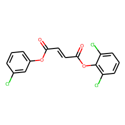 Fumaric acid, 2,6-dichlorophenyl 3-chlorophenyl ester