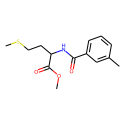 l-Methionine, N-(m-toluoyl)-, methyl ester
