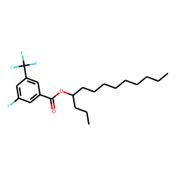 3-Fluoro-5-trifluoromethylbenzoic acid, 4-tridecyl ester