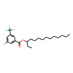 3-Fluoro-5-trifluoromethylbenzoic acid, 3-tetradecyl ester