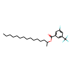 3-Fluoro-5-trifluoromethylbenzoic acid, 2-pentadecyl ester