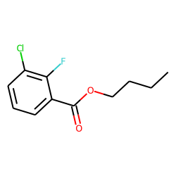 3-Chloro-2-fluorobenzoic acid, butyl ester