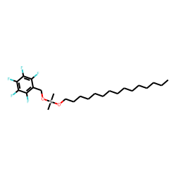 Silane, dimethyl(pentafluorobenzyloxy)pentadecyloxy-