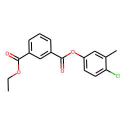 Isophthalic acid, 4-chloro-3-methylphenyl ethyl ester