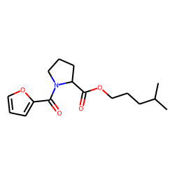 L-Proline, N-(furoyl-2)-, isohexyl ester