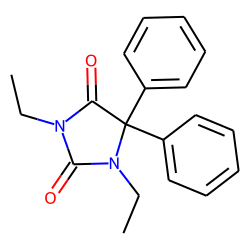 2,4-Imidazolidinedione, 1,3-diethyl-5,5-diphenyl-