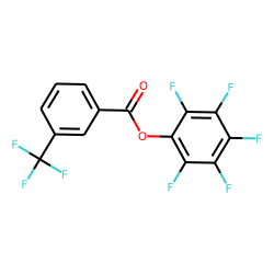 3-Trifluoromethylbenzoic acid, pentafluorophenyl ester