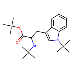 Tryptophan,N,N,O-3TMS