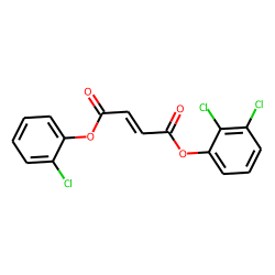Fumaric acid, 2-chlorophenyl 2,3-dichlorophenyl ester