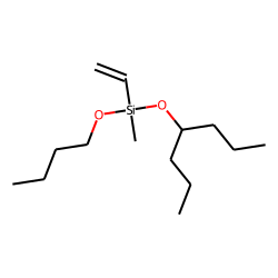 Silane, methylvinyl(hept-4-yloxy)butoxy-
