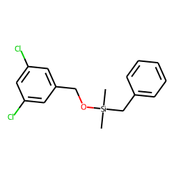 3,5-Dichlorobenzyl alcohol, benzyldimethylsilyl ether