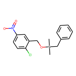 2-Chloro-5-nitrobenzyl alcohol, benzyldimethylsilyl ether
