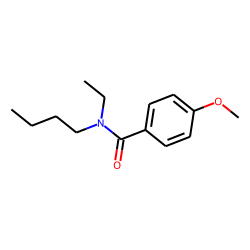 Benzamide, 4-methoxy-N-butyl-N-ethyl-